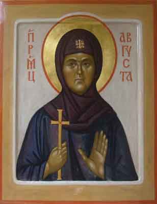 Преподобномученица А ́ вгуста (Защук), схимонахиня