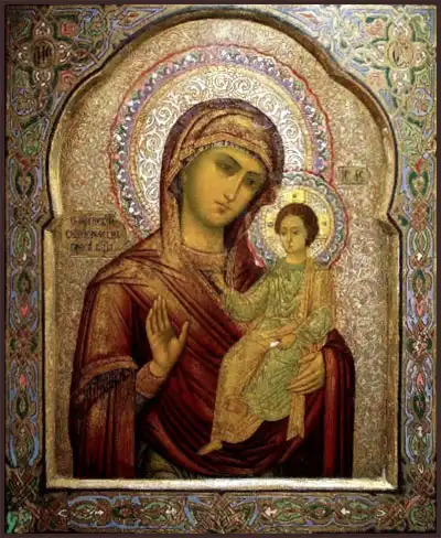 Икона Богородицы Одигитрия Седмиезерная