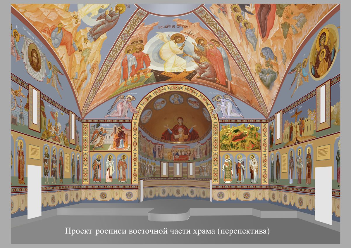 Восточная часть, перспектива